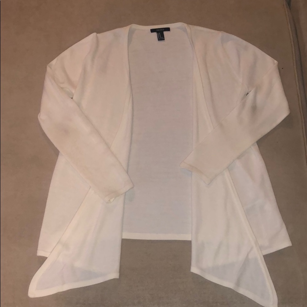 White Cardigan